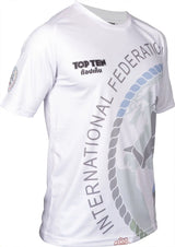 Top Ten IFMA Training T-Shirt Royal Muay - weiß